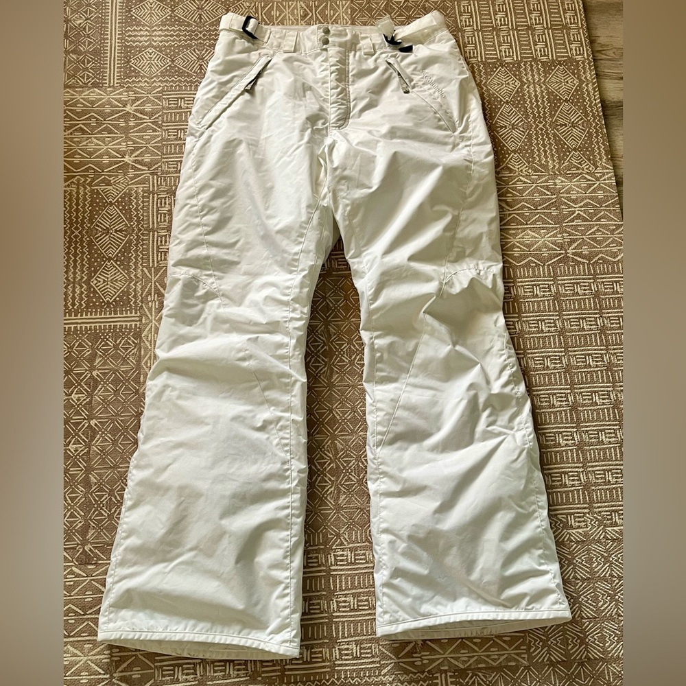 Columbia Women's White Snow Pants